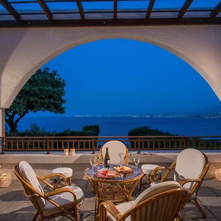 Helidoni Hill Seaview Family Villa Palaiokastro  Экстерьер фото